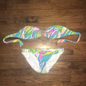 Trina Turk bikini bottom and top